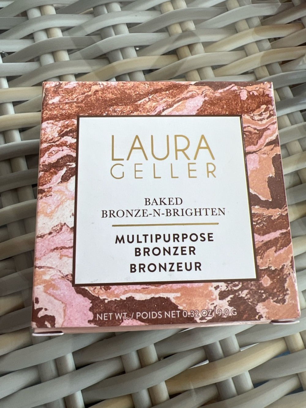 New in box Laura Geller Baked Bronze Brighten Multipurpose Bronzer Blush Medium - Picture 2 of 8